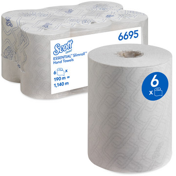 Handdoekrol KC 6695 slimroll