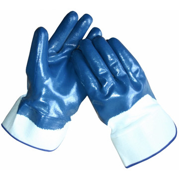 Handsch. blauw NBR ventilatie