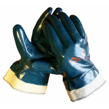 Handsch. NBR gesloten blauw