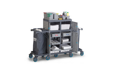 Housekeeping trolley gesloten