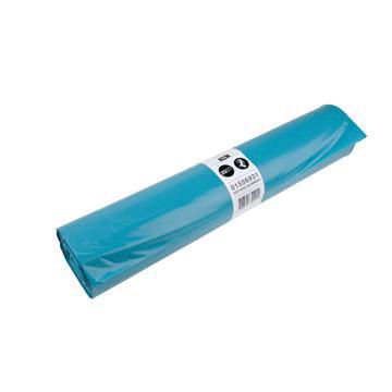 Afvalzak 80x110 55my LDPE bl