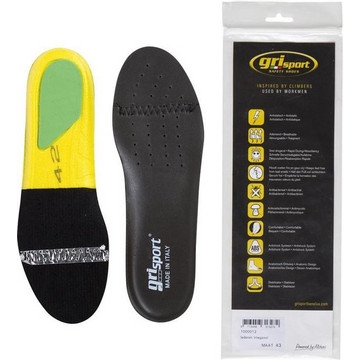 Inlegzool Grisport zw/leer  43