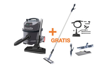 Numatic PPR240+Vileda mopset