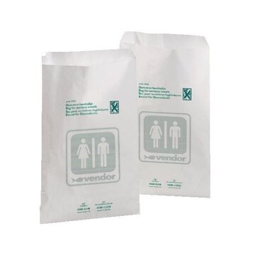Hygiene zak VE papier wit