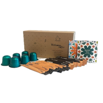 Koffieset Cups 6p Alum kraft