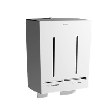 Dameshygiene dispenser wit