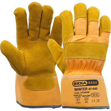 Handschoen splitleer foam ge