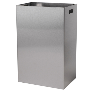 Afvalbak SanFer RVS 50L blanko