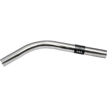 Zuigbuis krom 32mm RVS