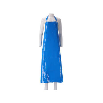 Schort PU 90x130 blauw
