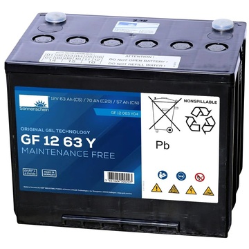 Accu 12V 70 AH Gel