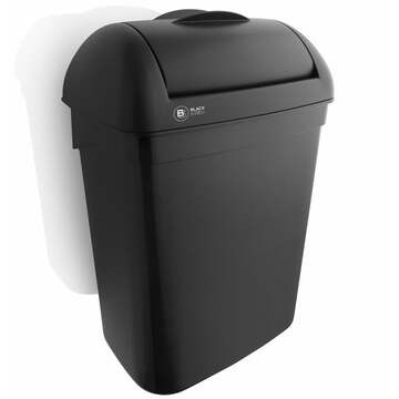 Hygienebak 8lt SatinoBlack zw
