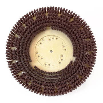 Gritborstel 13"rood (ex flens)