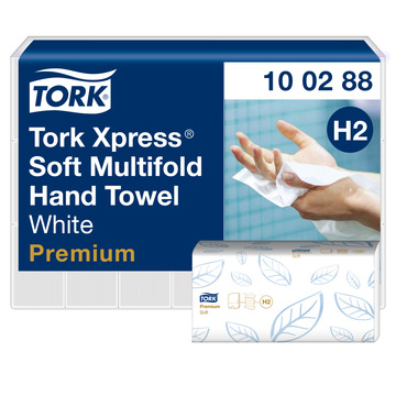 Handdoek Tork  100288 soft H2