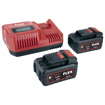 Lader en 2 accupacks