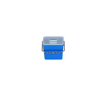 Deksel emmer 6lt transparant