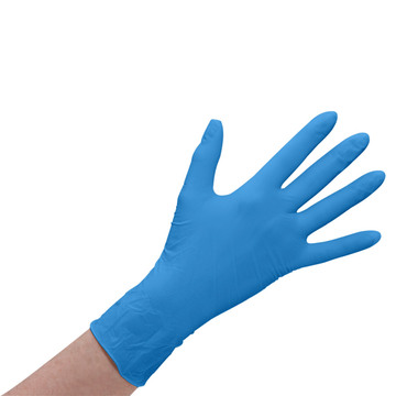 Handschoen Latex XL blauw