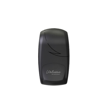 Zeepdispenser Welcome zwart