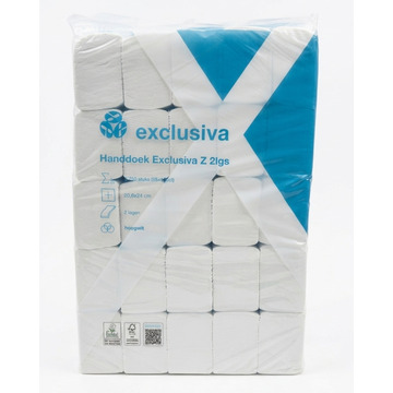 Handdoek Exclusiva Z-vouw 2lg