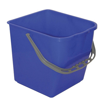 Emmer 25lt blauw met handvat