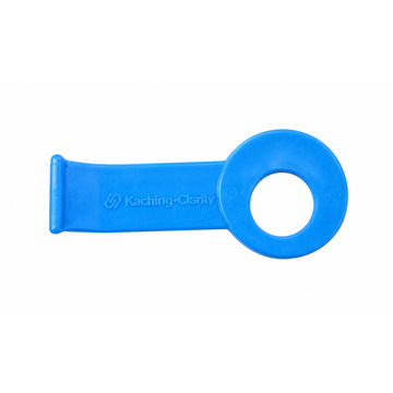 Sleutel blauw kc automaat