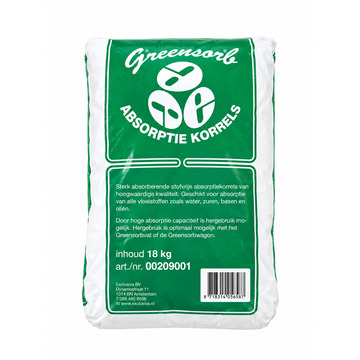 Absorptiekorrel groen fijn