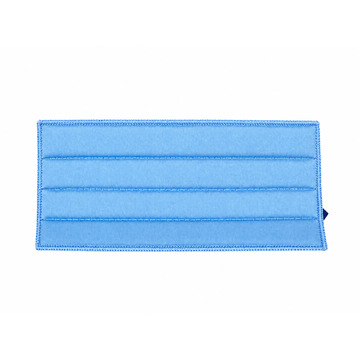 Vlakmop 25cm microvezel velcro