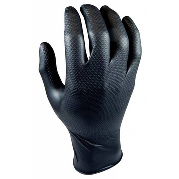 Handschoen Nitril L Grippaz zw