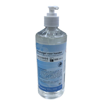 Alcoholgel voor handen 500ml