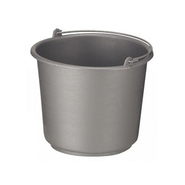 Emmer 12ltr grijs